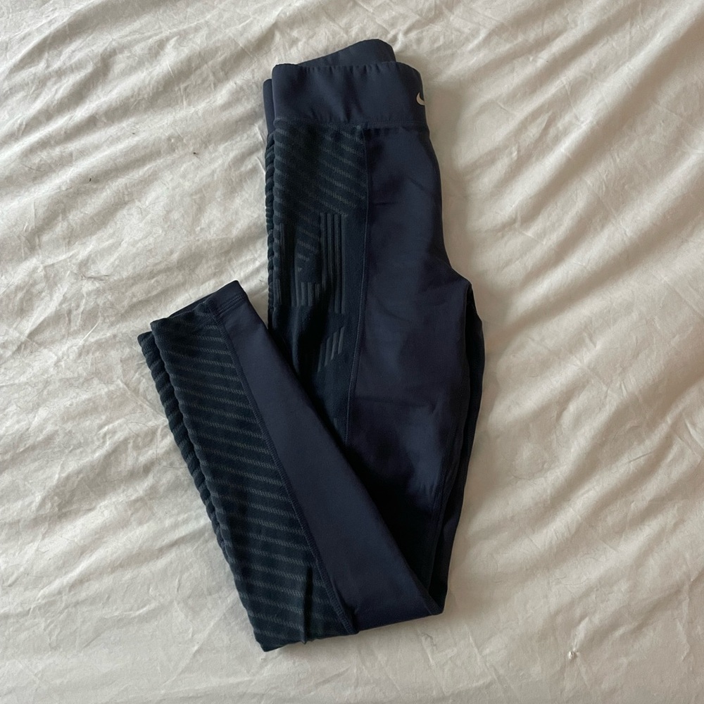Nike heattech Blue Leggings